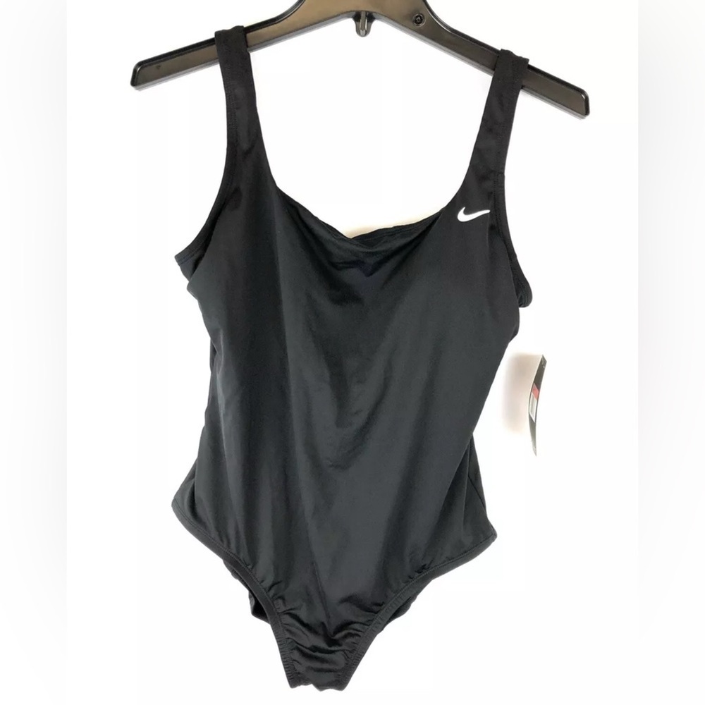 Nike Essential U-Back Womens One-Piece Black Size Large
